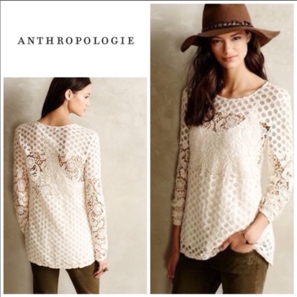 Anthropologie Tops - Anthro Sunday in Brooklyn lace top